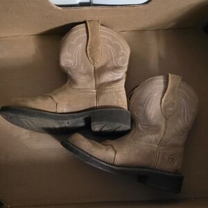 Ariat Light Brown Western Boots